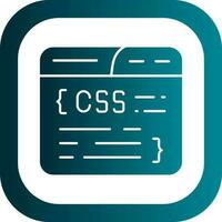Css Coding Vector Icon Design