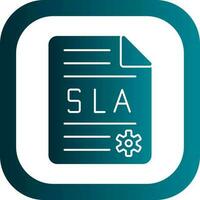 Sla vector icono diseño