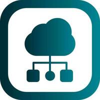 Cloud Computing Vector Icon Design
