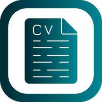 CV Vector Icon Design