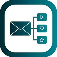 Email Marketing Vector Icon Design