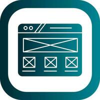 Mockup Design Vector Icon Design