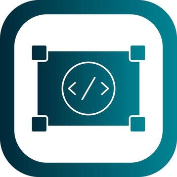 codificación vector icono diseño