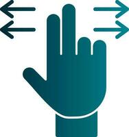Swipe Vector Icon Design