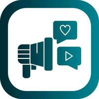 Advertising Vector Icon Design