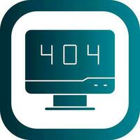 404 Vector Icon Design