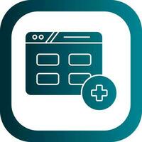 Website Vector Icon Design