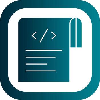 Coding Vector Icon Design
