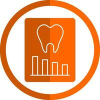 Dental Record Vector Icon Design