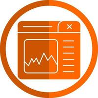 Graph Vector Icon Design