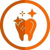 Healthy Tooth Vector Icon Design