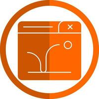 Bounce Rate Vector Icon Design