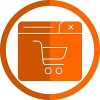 compras en línea vector icono diseño