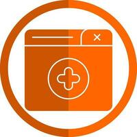 New Window Vector Icon Design