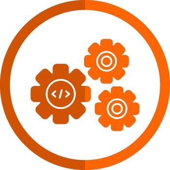 Processing Vector Icon Design