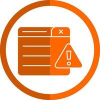 Warning Vector Icon Design