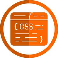 Css Coding Vector Icon Design