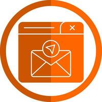 Send Mail Vector Icon Design