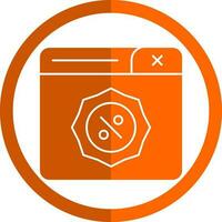 Discount Vector Icon Design