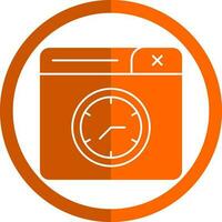 diseño de icono de vector de reloj