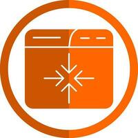 Minimize Vector Icon Design