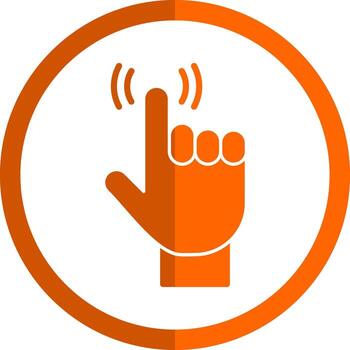 doble hacer clic vector icono diseño