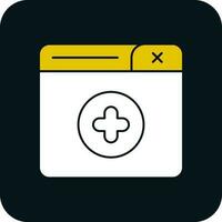 New Window Vector Icon Design