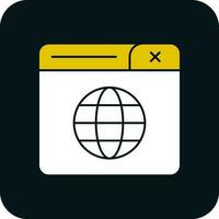 World Wide Web Vector Icon Design