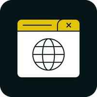 World Wide Web Vector Icon Design