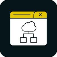 Cloud Computing Vector Icon Design