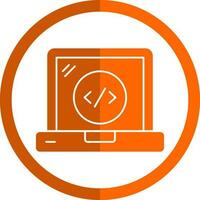 Web Coding Vector Icon Design