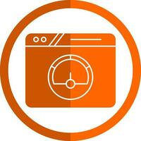 Speed Test Vector Icon Design