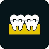 diseño de icono de vector de dientes