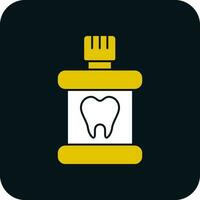 Mouthwash Vector Icon Design