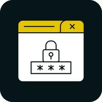 Password Vector Icon Design