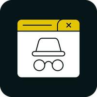 Incognito Vector Icon Design