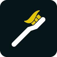 Toothbrush Vector Icon Design