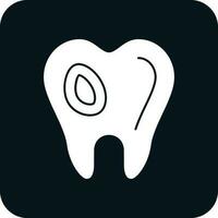 Caries Vector Icon Design