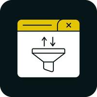 Funnel Vector Icon Design