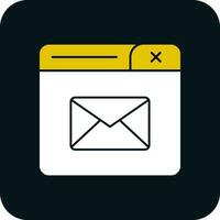 Contact Mail Vector Icon Design