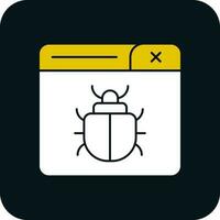 Bug Vector Icon Design