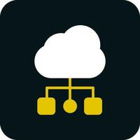 Cloud Computing Vector Icon Design