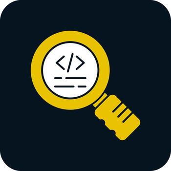 Quick Review Code Vector Icon Design
