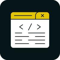 Programming Vector Icon Design