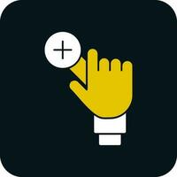 Zoom In Vector Icon Design