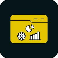 Statistics Vector Icon Design