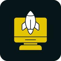 Rocket Vector Icon Design