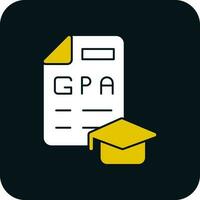 Gpa Vector Icon Design