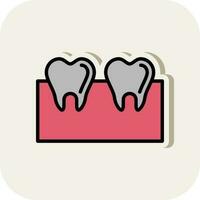 Tooth Vector Icon Design