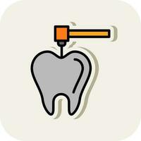 Drilling Vector Icon Design